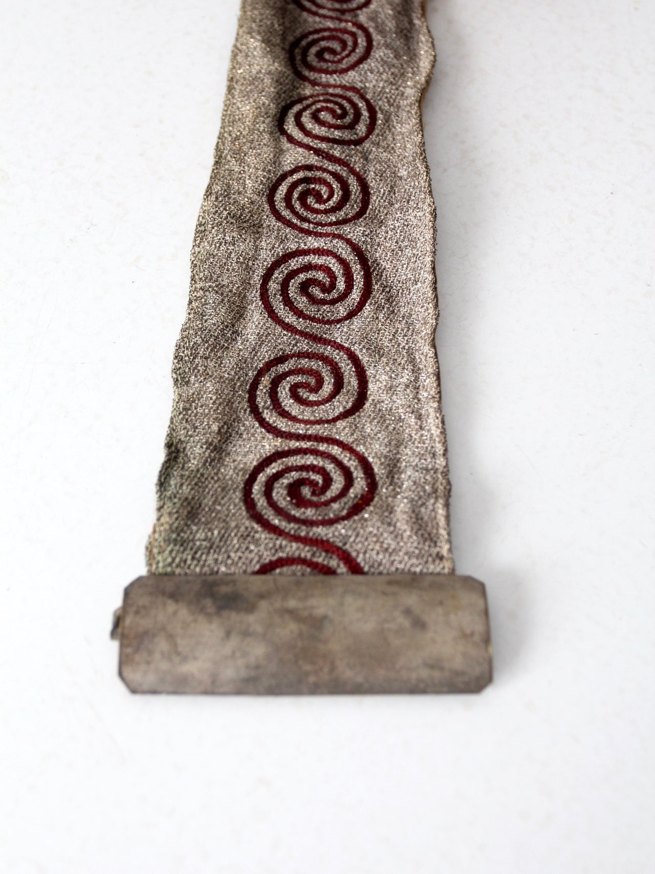 early 20th century ceremonial fraternal sash belt