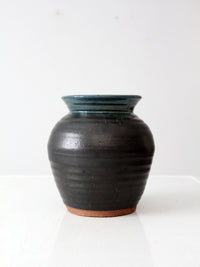 vintage studio pottery vase