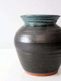 vintage studio pottery vase