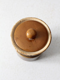 vintage studio pottery jar