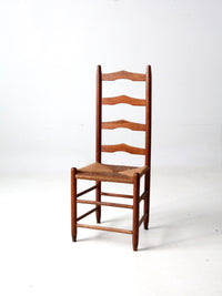 vintage ladder back chair