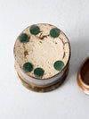 vintage studio pottery jar