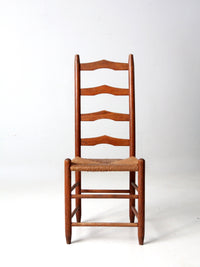 vintage ladder back chair