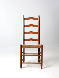 vintage ladder back chair