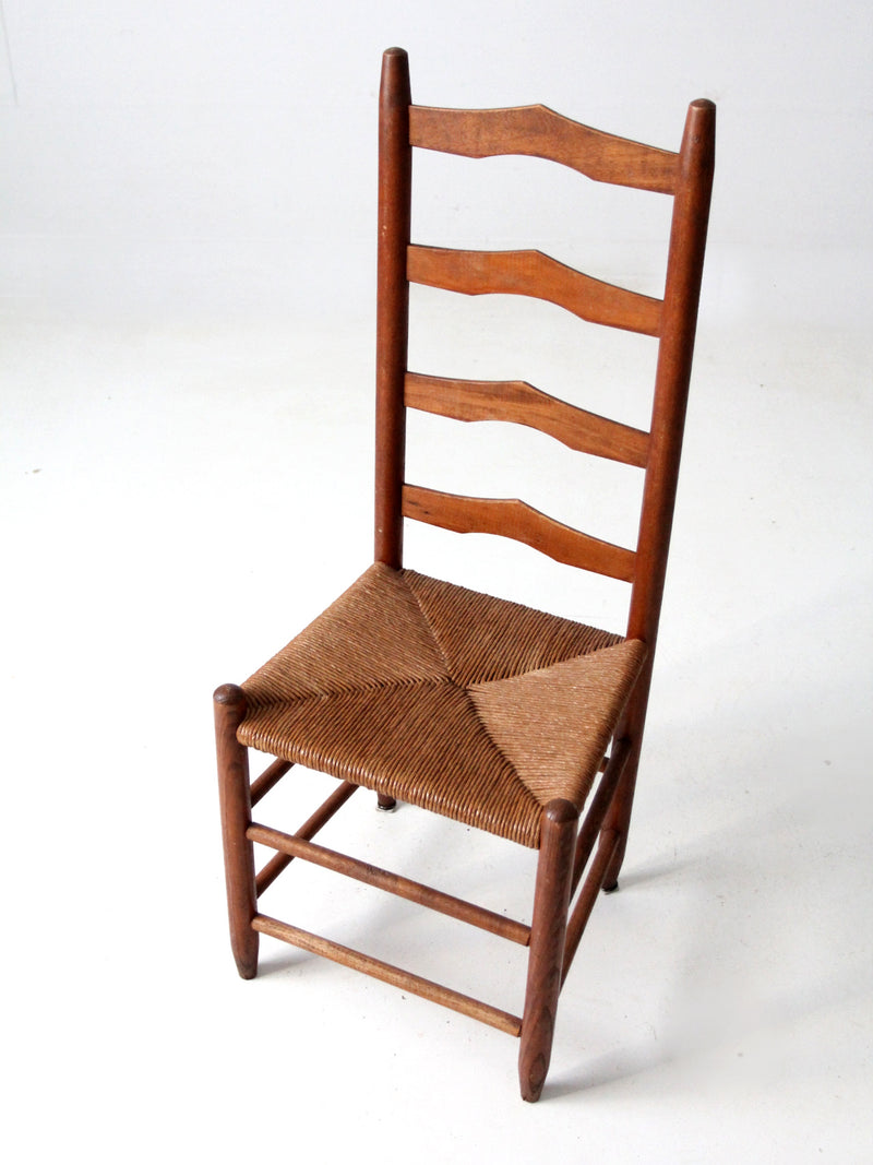 vintage ladder back chair