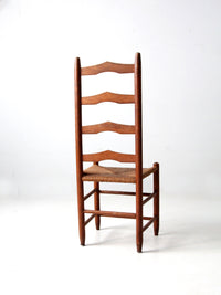 vintage ladder back chair