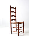 vintage ladder back chair