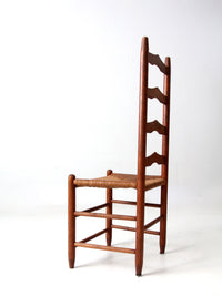 vintage ladder back chair