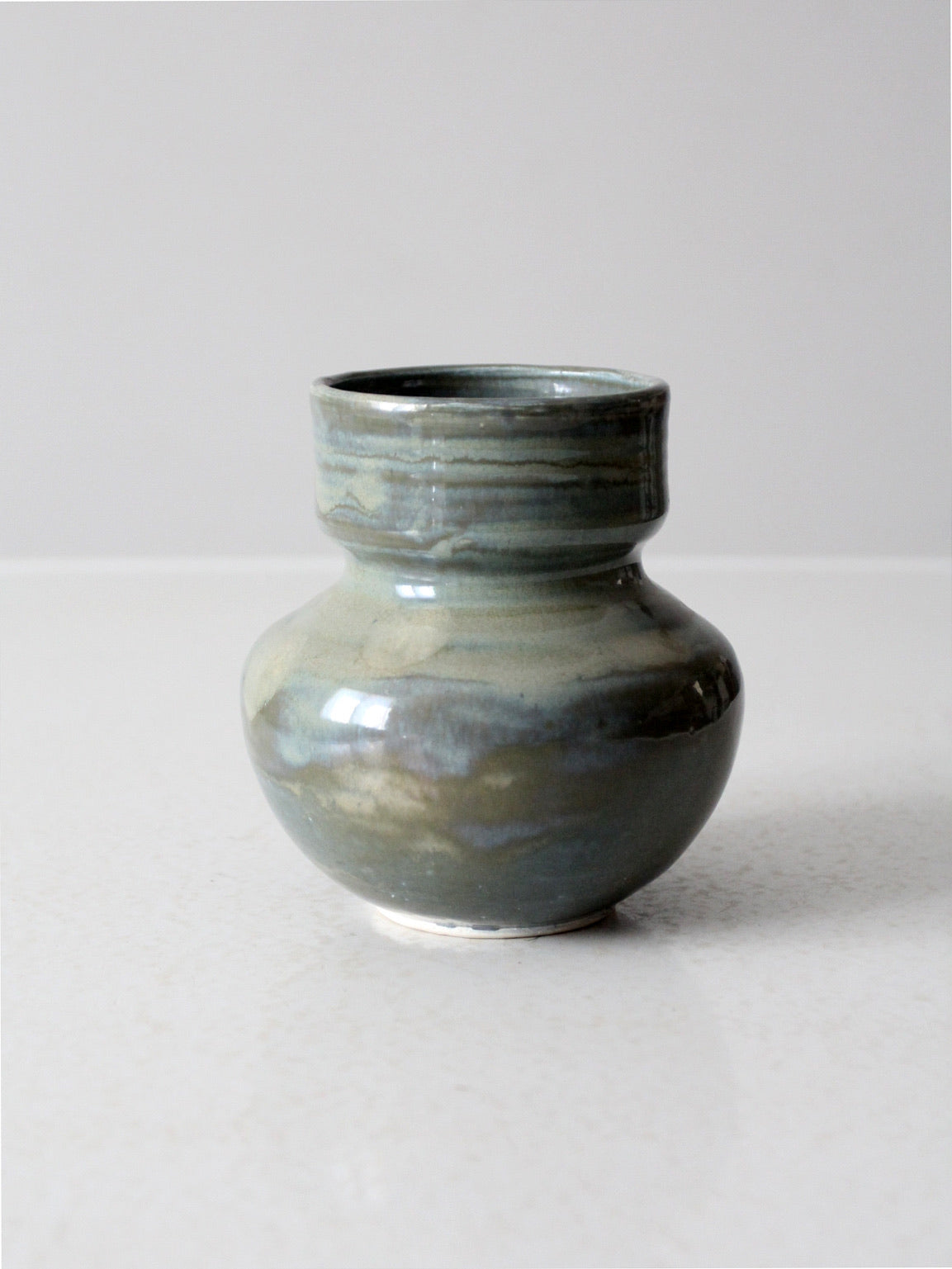 vintage studio pottery vase