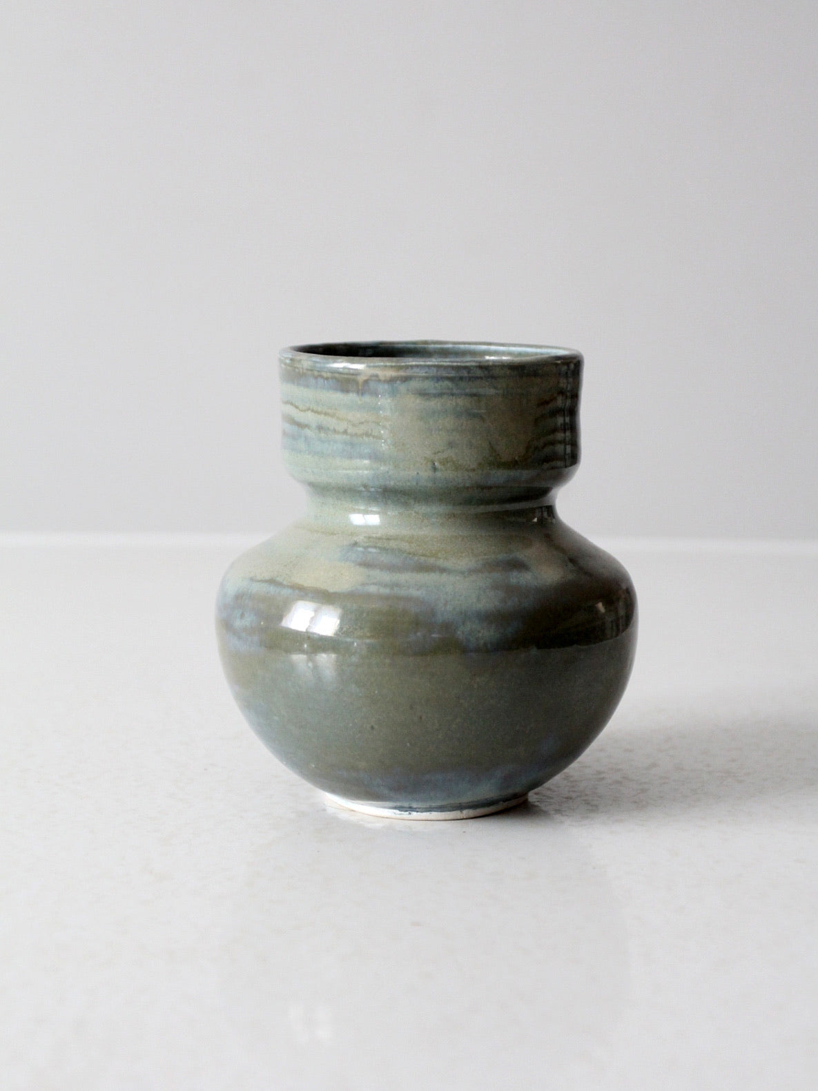 vintage studio pottery vase