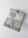 Michael Kors python embossed leather wallet