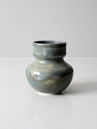 vintage studio pottery vase