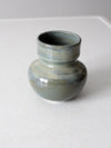vintage studio pottery vase