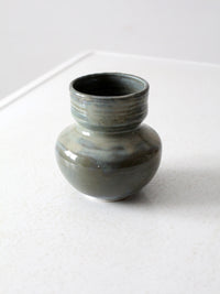 vintage studio pottery vase