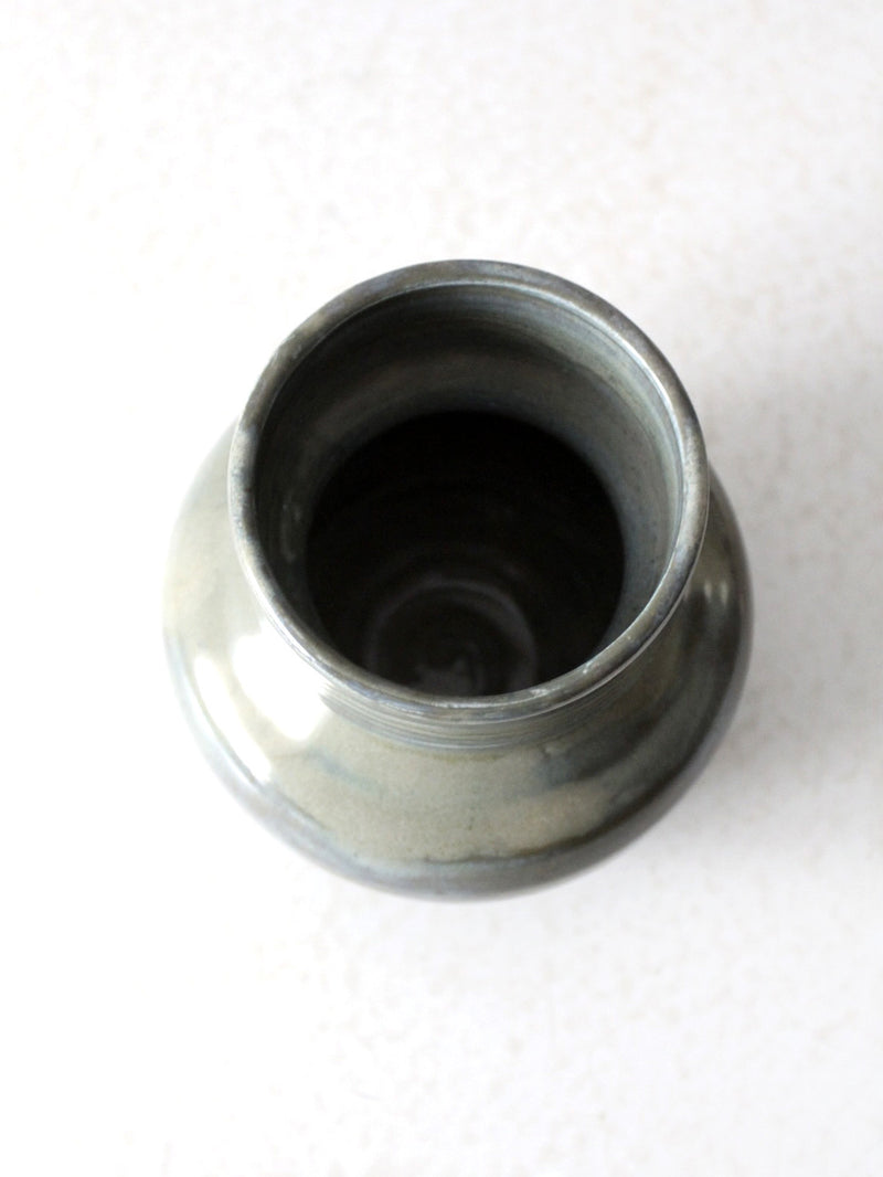 vintage studio pottery vase