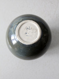 vintage studio pottery vase
