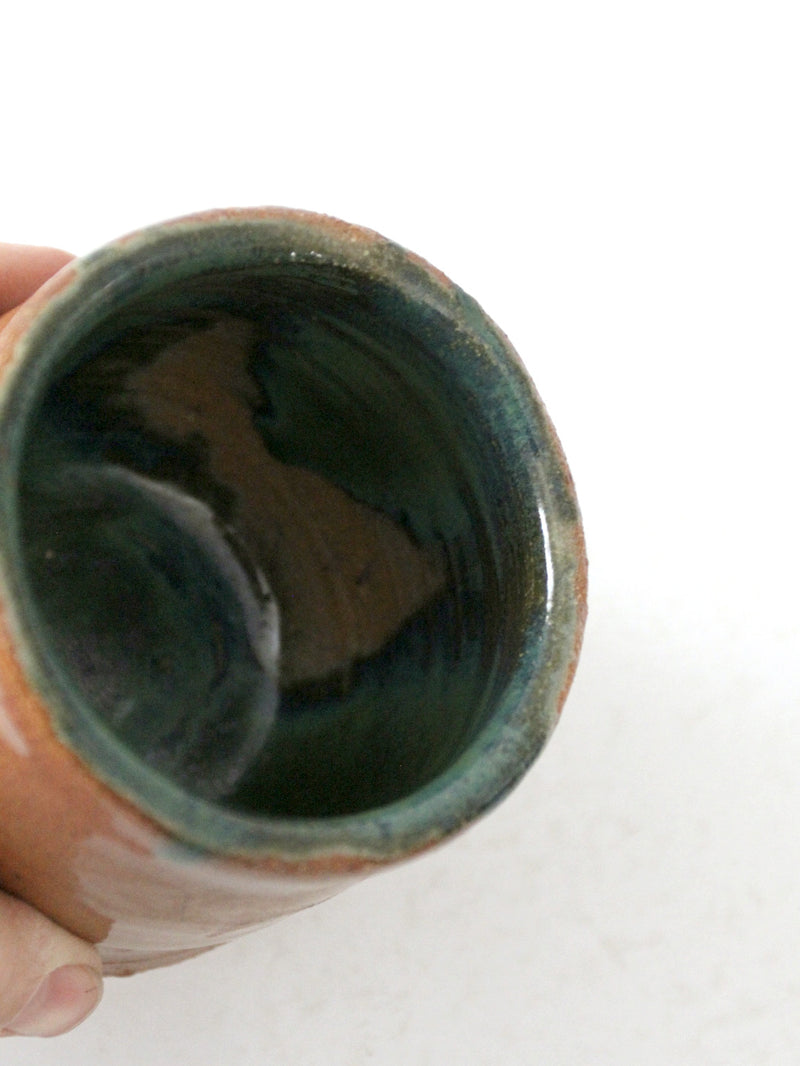 vintage studio pottery vase