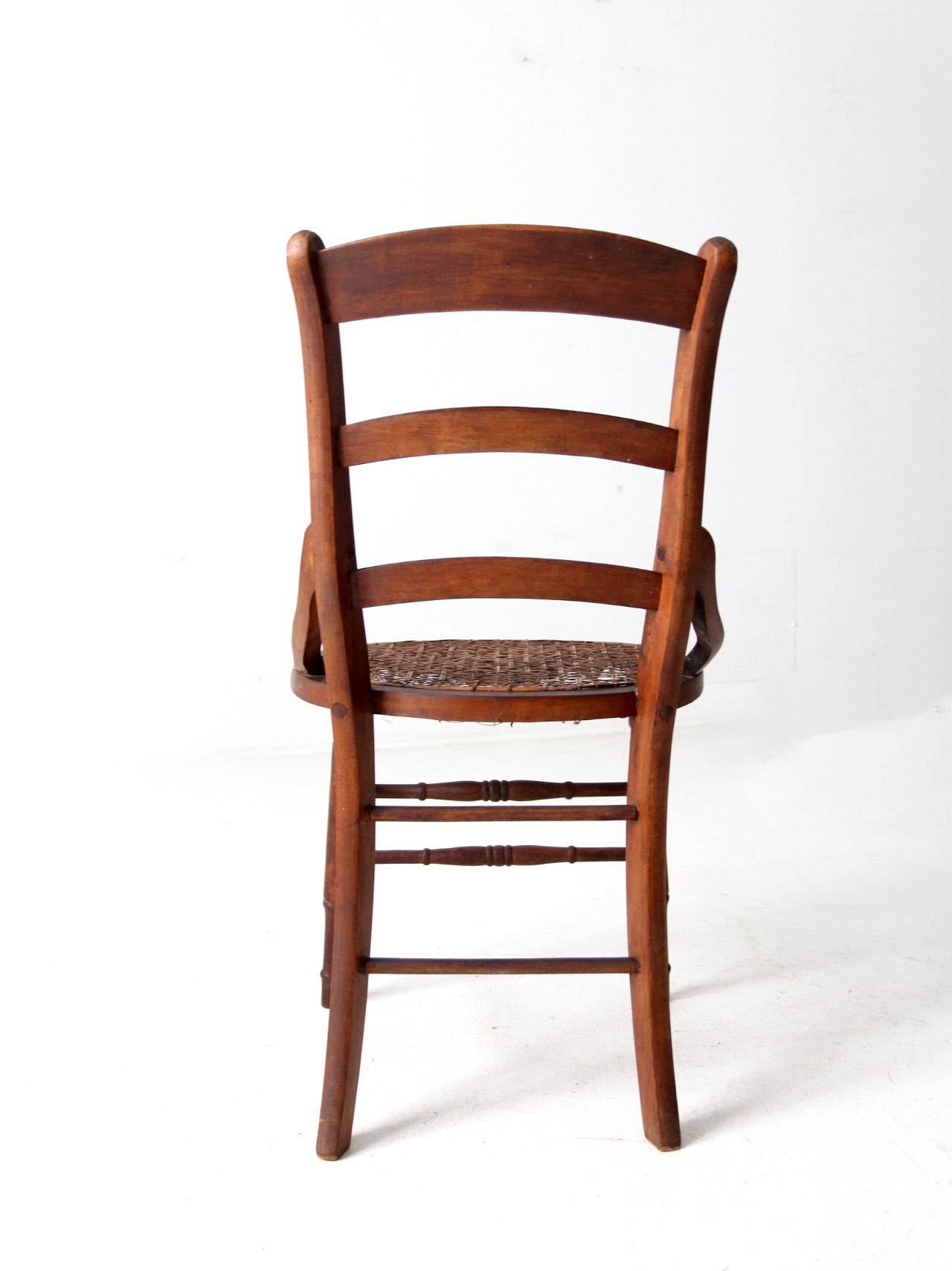 Antique cane seat chairs best sale