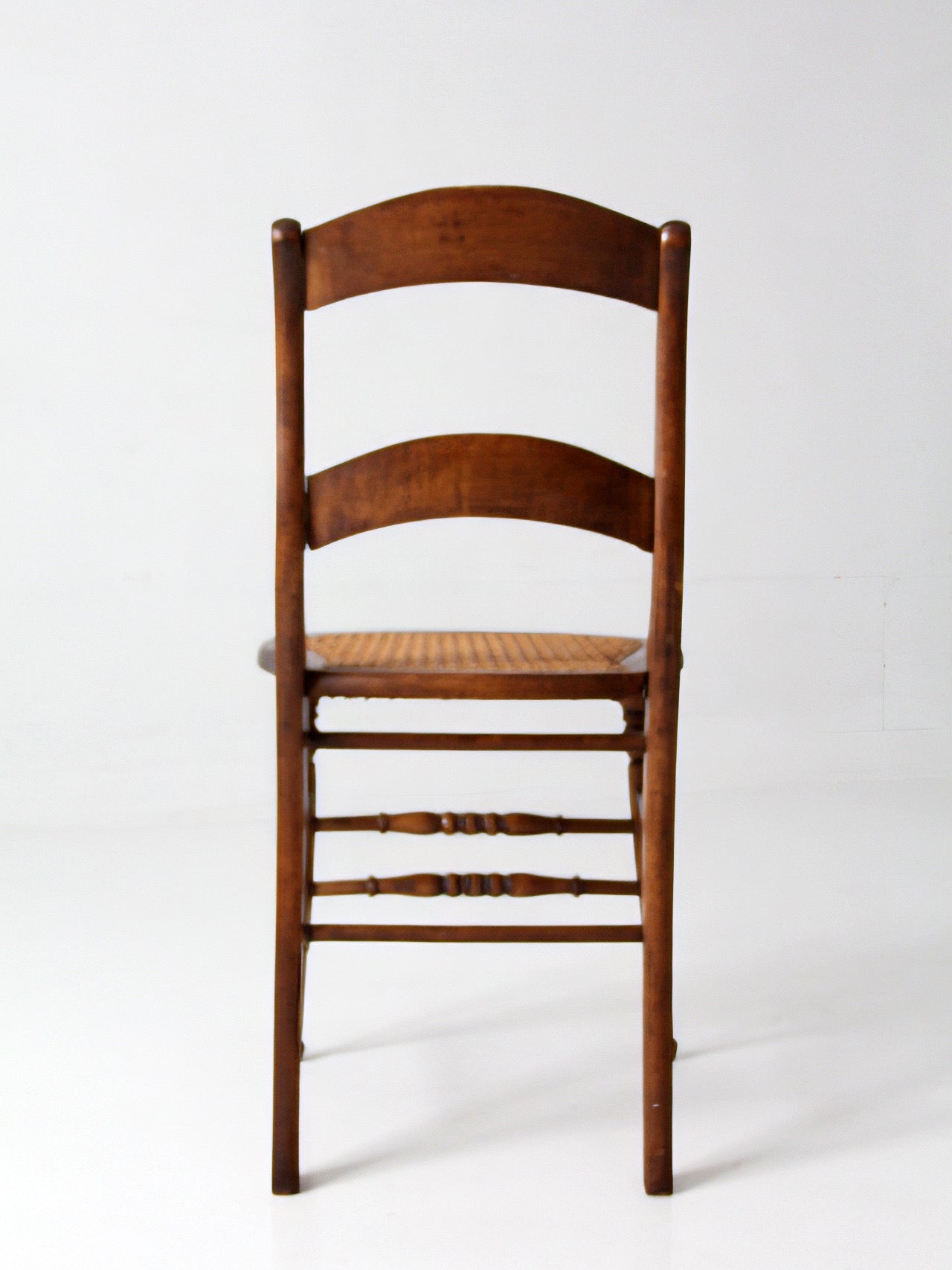 antique Victorian cottage cane seat chair