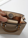 Coach pebble leather mini tote bag