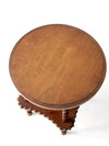 antique folk art spool table