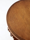 antique folk art spool table