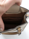 Coach pebble leather mini tote bag
