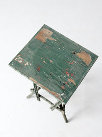 antique Adriondack twig table