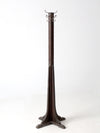 antique wooden coat rack