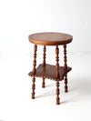 antique folk art spool table