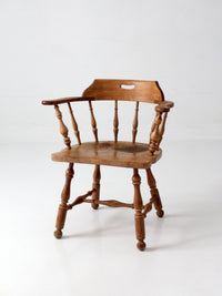vintage Ethan Allen Windsor armchair