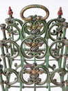 antique cast iron magazine rack