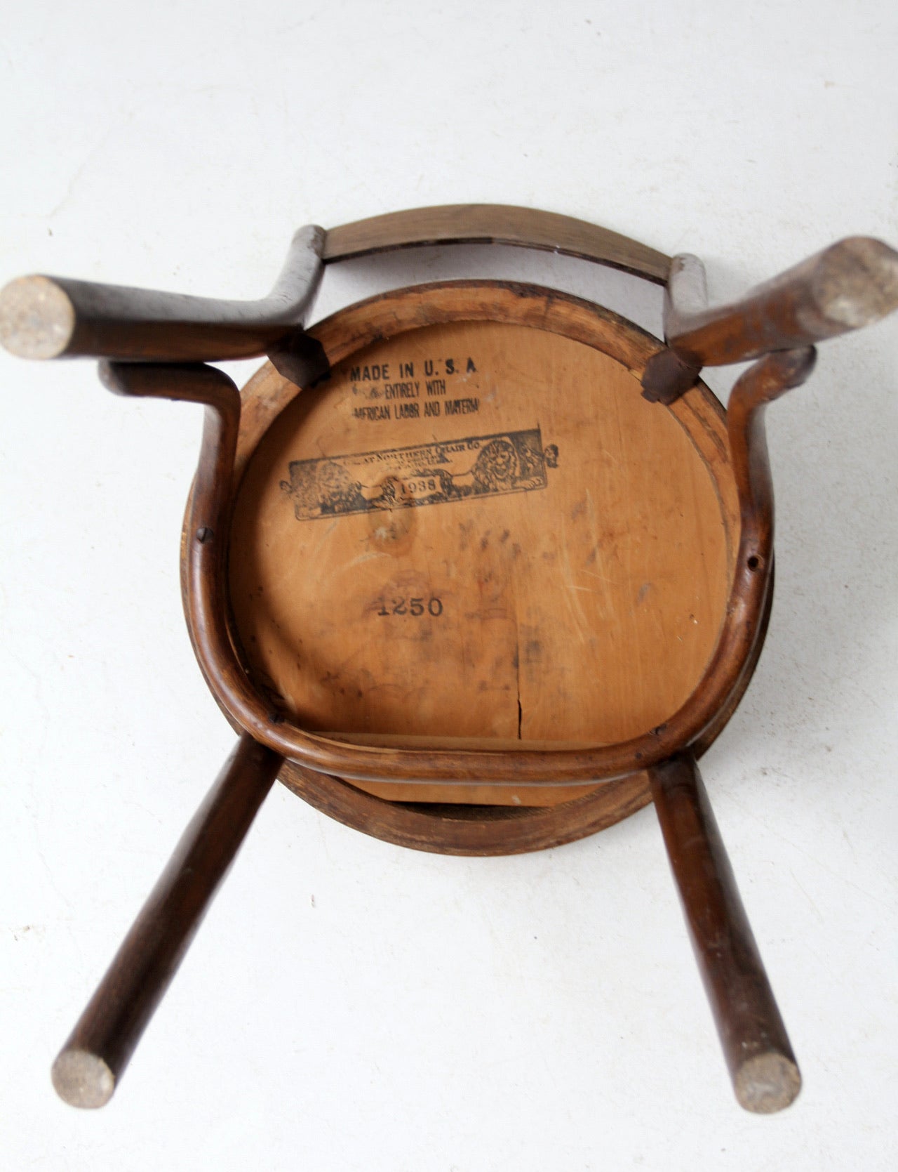 antique bentwood chair from Great Northern Chair Company – 86 Vintage