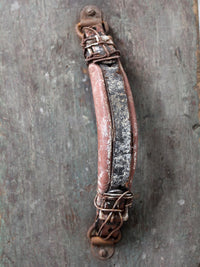 vintage green wood tool box