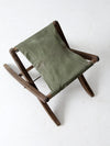 vintage camp stool