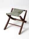 vintage camp stool