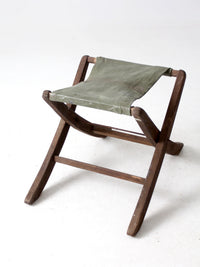 vintage camp stool