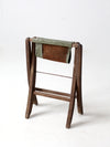 vintage camp stool