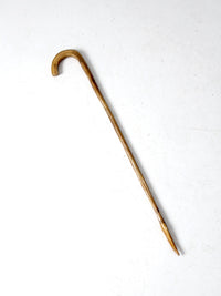 vintage wooden cane