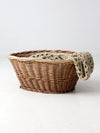 antique wicker basket