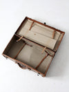 antique leather suitcase