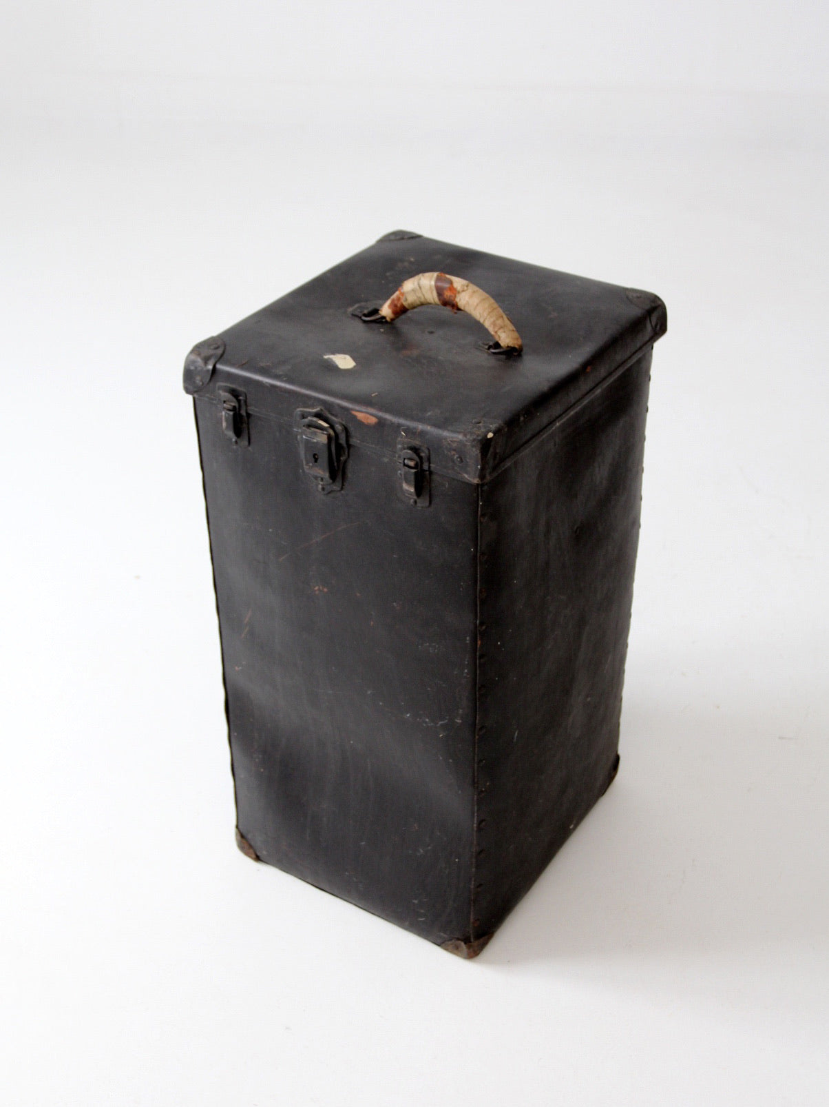 antique vulcanized fiber instrument case
