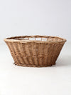 antique wicker basket