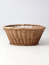 antique wicker basket