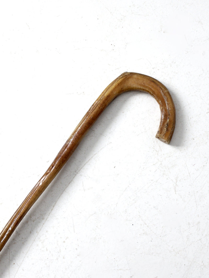 vintage wooden cane