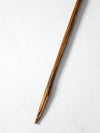 vintage wooden cane