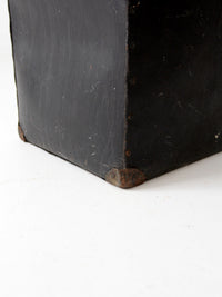 antique vulcanized fiber instrument case