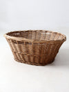 antique wicker basket