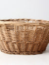 antique wicker basket