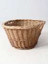 antique wicker basket